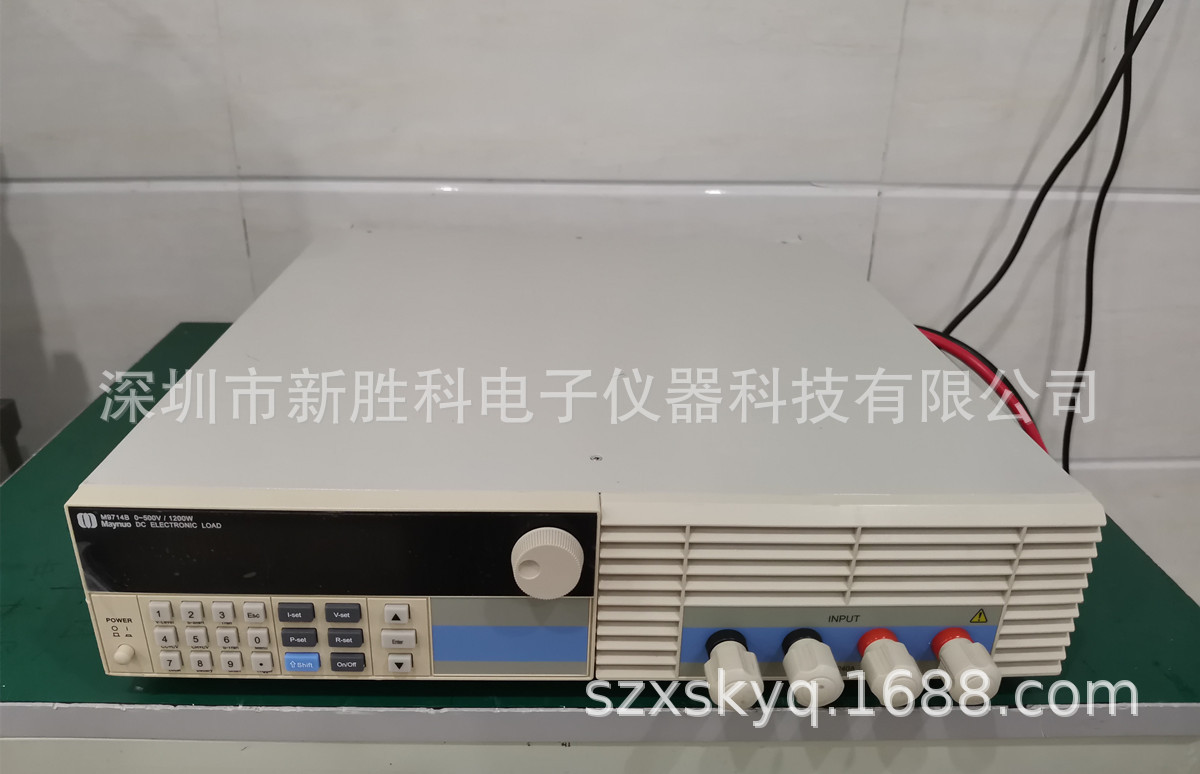 美尔诺M9714 M9714B可编程直流电子负载 1200W负载 二手电子负载