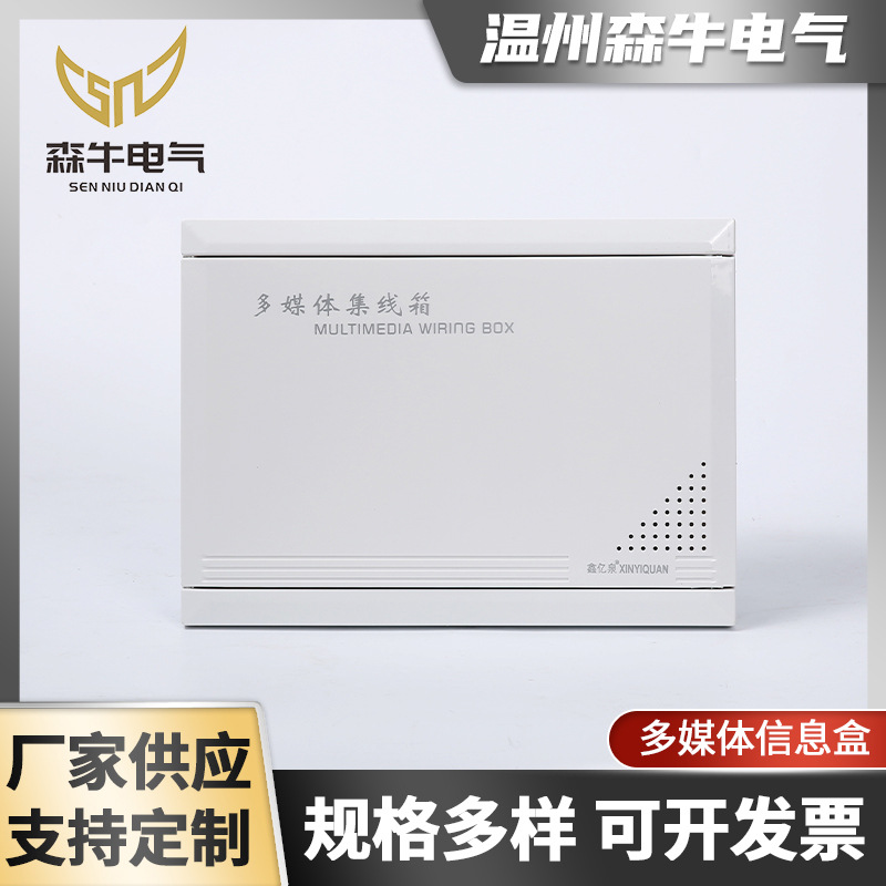 暗装多媒体箱 接线箱200*300家用信息箱 网络电话线布线箱 弱电箱