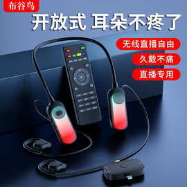 布谷鸟G10声卡耳机一体网红无线挂脖开放式专业唱歌录歌话筒设备