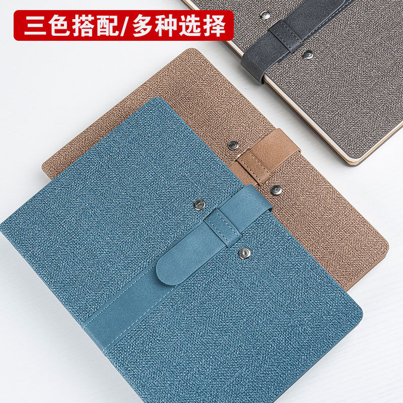 Cuaderno de tela de negocios personalizado a5 cuaderno grueso cuaderno retro de alto nivel cuaderno de mano papelería al por mayor