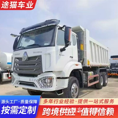 Sinotruk Howo Cargo Truck, Logistics Transport Rear-Dump Self-Unloading Dump Truck for Transporting Gravel and Earth