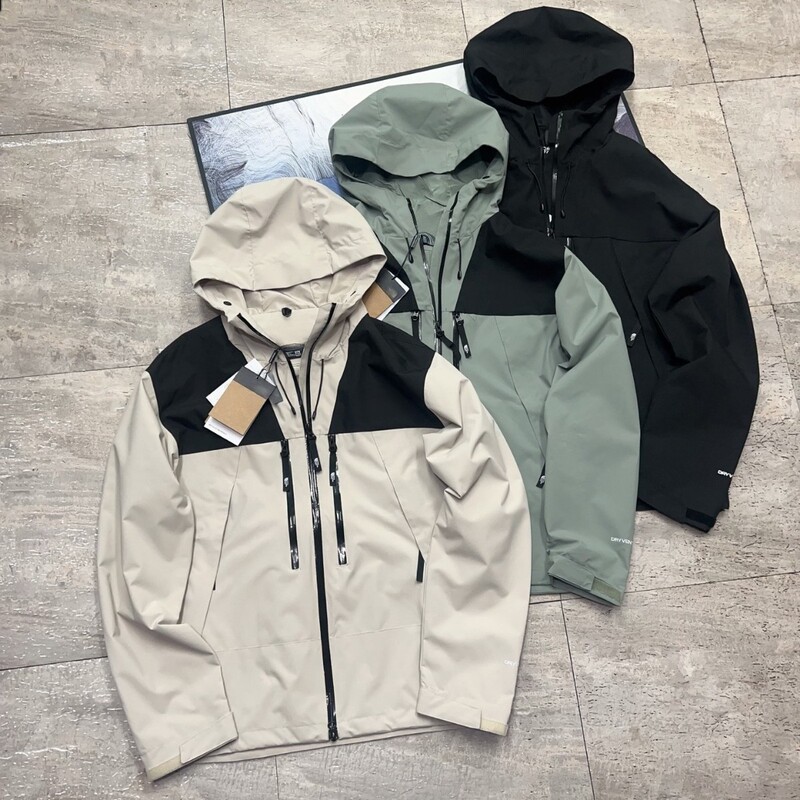 New men's and women's jackets, spring and autumn workwear, fishing Korean-style trendy tops, spring and autumn jackets, soft windbreakers HQ01