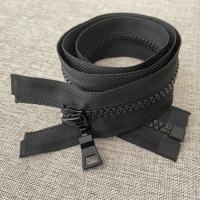 现货5号树脂拉链服装服饰开尾拉链羽绒服外套校服塑料粗牙长拉链