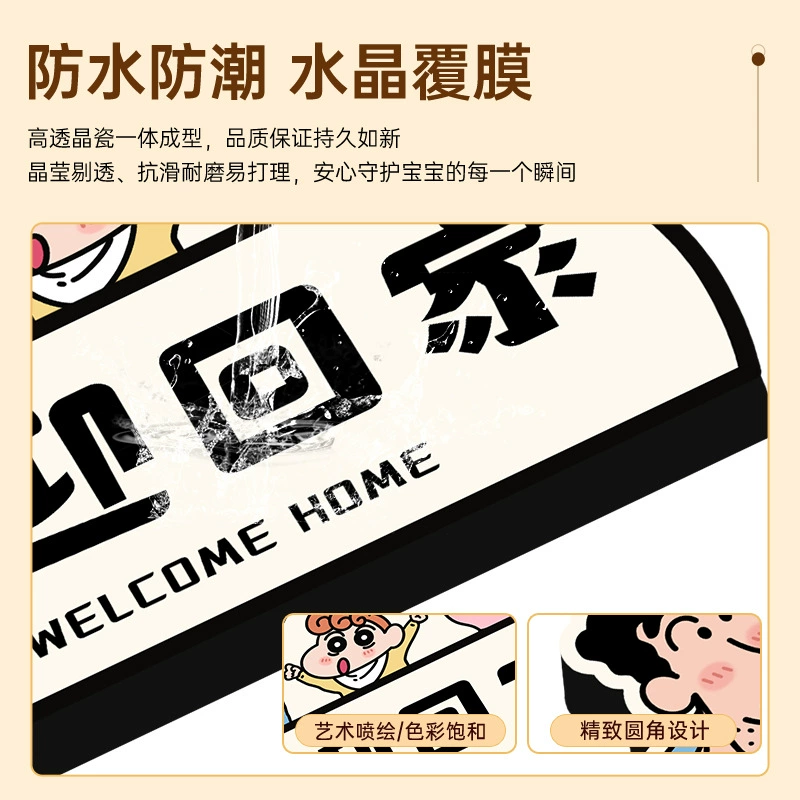 Welcome home — креативная входная декорация, домашняя настольная фигурка, мультяшный небольшой аксессуар для гостиной, высококлассное украшение для дома