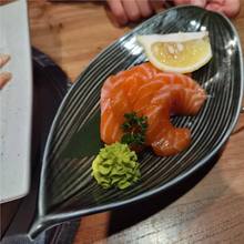 日本式料理陶瓷餐具叶子刺身盘冷凉菜碟小菜盘前菜盘糕点盘炸物碟