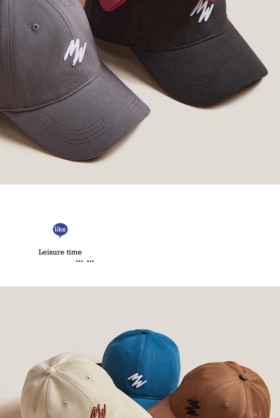 Baseballkappe Damen Sommer Neuware Hartschirm übergroße Kopfweite verstellbar Sonnenschutz Freizeit vielseitig kombinierbar UV-Schutz Schirmmütze
