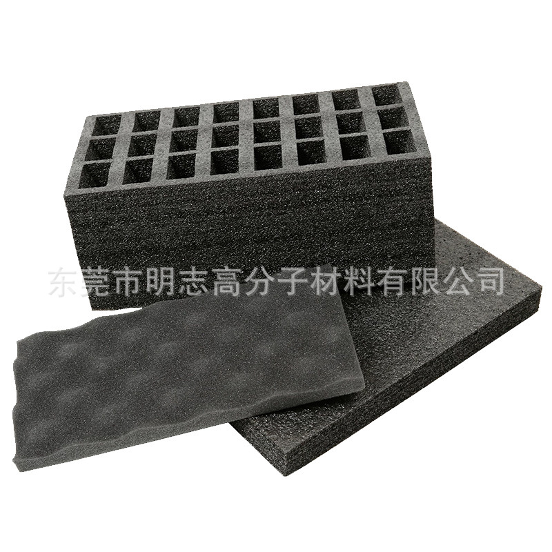 指纹锁珍珠棉内衬 打卡指纹机EPE珍珠海绵包装 智能门锁海绵内托