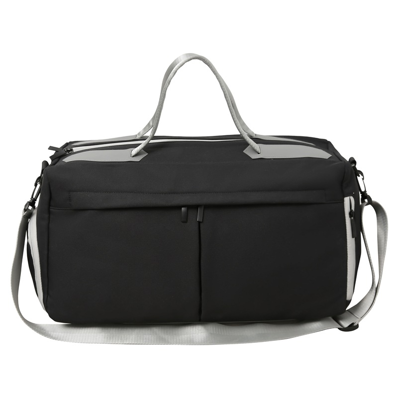 Bolsa de viaje corto con almacenamiento de zapatos independiente, bolsa de ejercicio de gran capacidad de separación seca y húmeda, nueva bolsa de equipaje de otoño y invierno