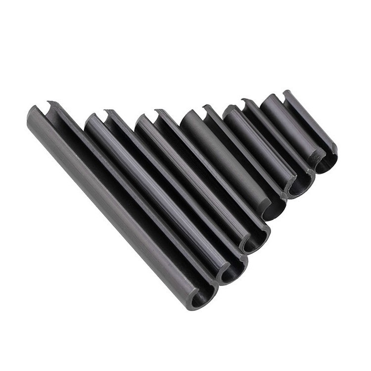 现货供应-锰钢弹性销 弹性圆柱销发黑 定位销 开口销 销轴 弹簧销