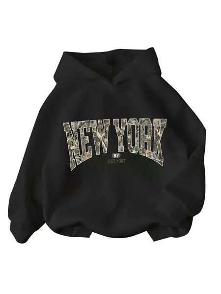 Children's Sweatshirt Hoodie Pullover New Popular Outdoor Sports Cross-Border Loose Cartoon Boys and Girls Aliexpress
