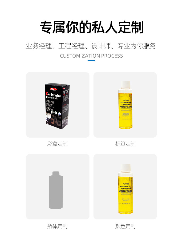 Car Engine Anti-Wear Agent Rust Noise Reduction Protection Repair