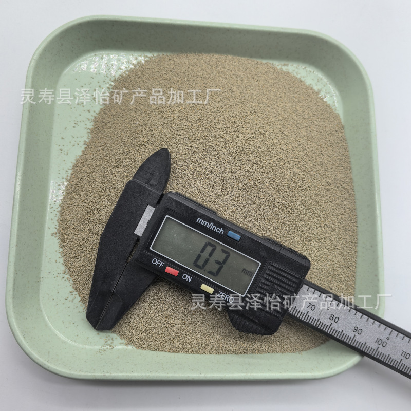 陶瓷微珠0.5毫米0.25毫米0.1mm填充涂料用黄土砂微球粒高温烧制