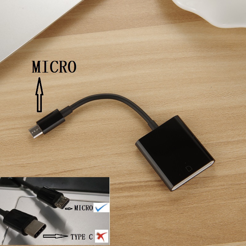 安卓Micro USB通用接口读卡器OTG线 SD卡读卡器相机套件OTG转接头