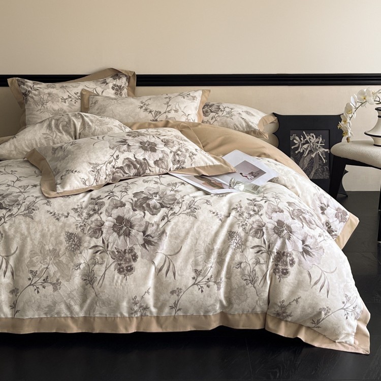 100% algodón molido, sábanas de cama de algodón