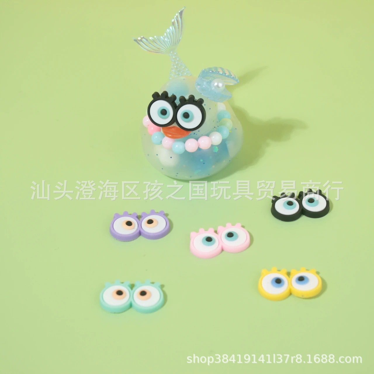 Accesorios de agua transfronterizos pato amarillo 8 sombrero bufandas decoración mano limón té de leche regalo