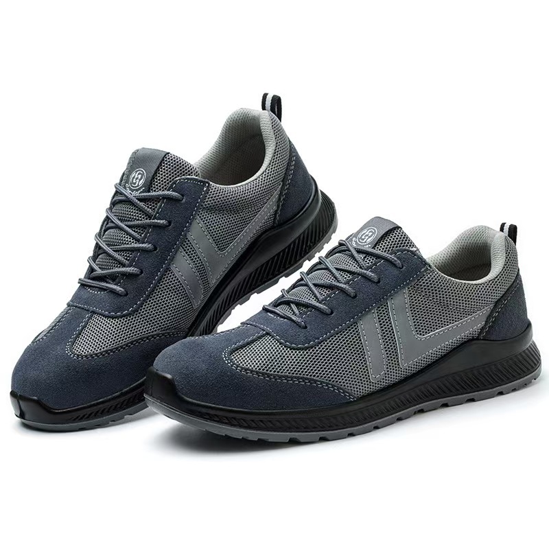 厂家直供劳保鞋超轻便软底男透气夏季工作防砸防刺穿安全钢包头