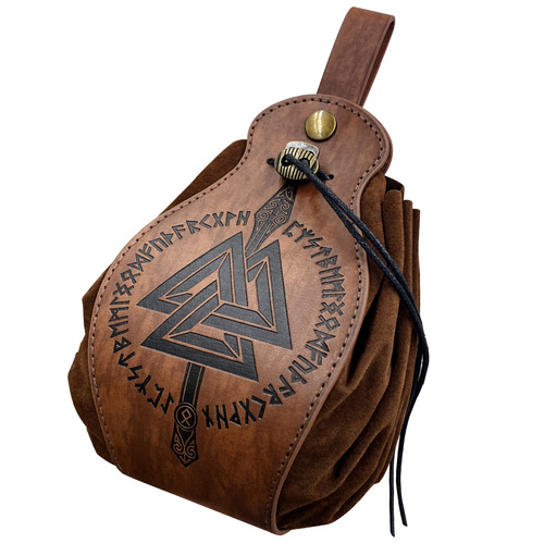 Cross-border multi-platform best-selling Viking style medieval pouch with belt coin purse and retro waist bag