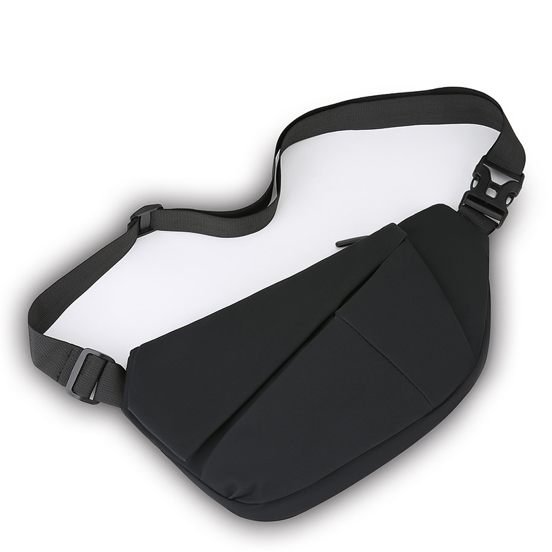 Bolso de hombro de hombre al por mayor nuevo bolso de pecho de moda universal simple bolso de bicicleta ligero bolso de hombro de gran capacidad