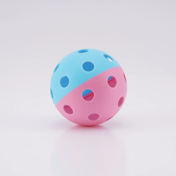 Blue pink double color 26-hole pickle ball