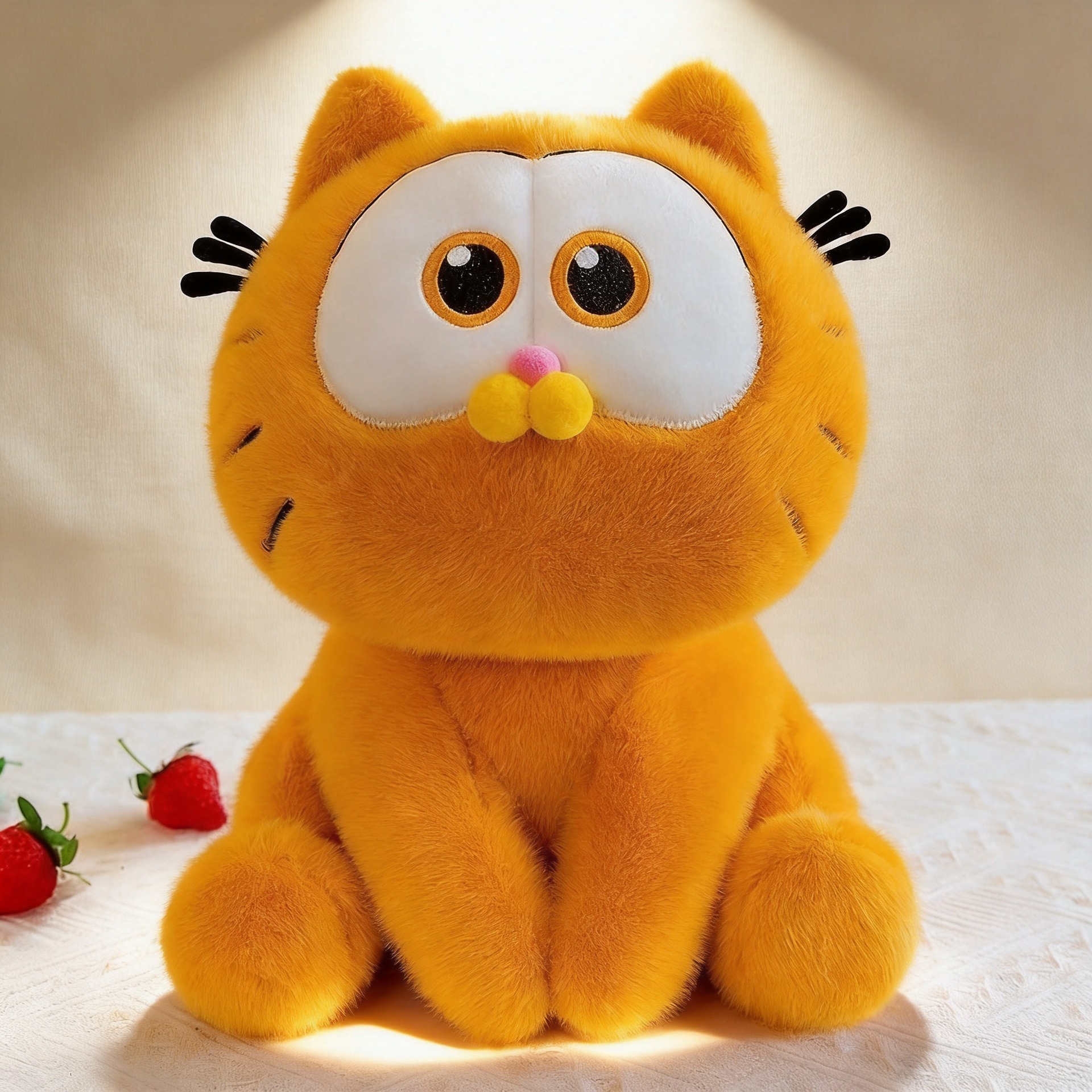 El gato amarillo