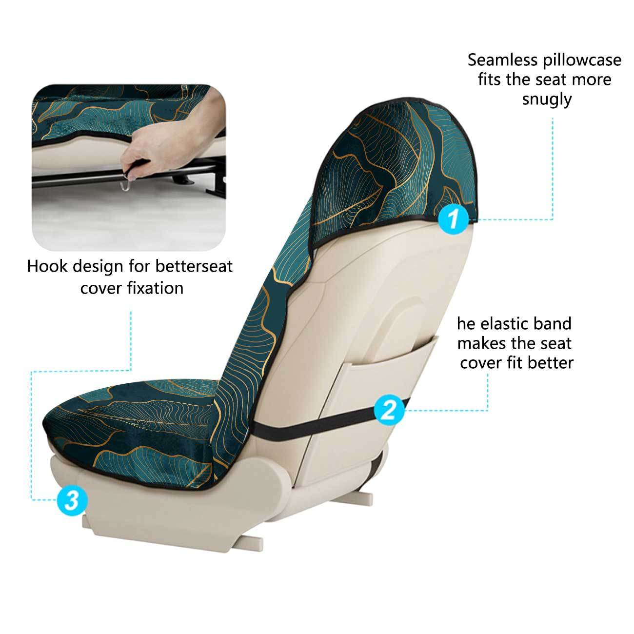 Car seat towel cover front seat protector suitable for gym and exercise, universal for all seasons, car use 132