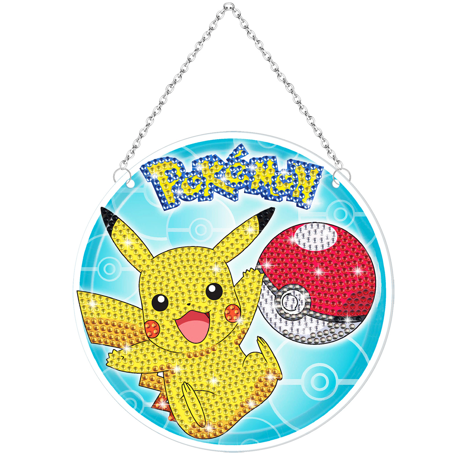 Pikachu Amazon DiDi Diamante Pintura Colgante Acrílico Colgante Creativo Diamante Se centran en los niños