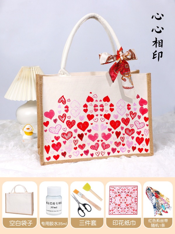 Butterfly Buttle Bag DIY 素材バッグ キャンバスバッグ Butterfly Buttle ポータブル 教師の日ウォームアップ|undefined