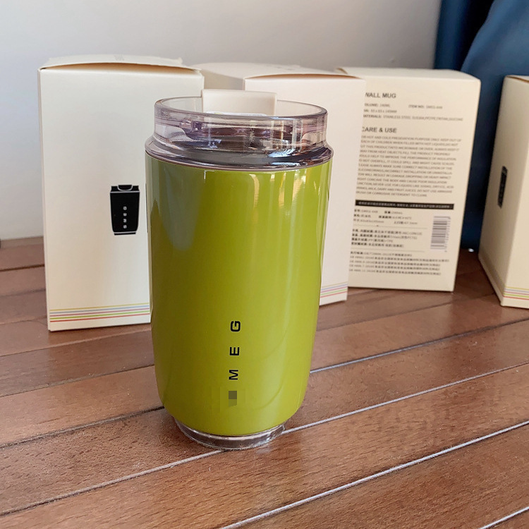 厂家直销现货【斯M格家】SEMg食品级不锈钢随行杯ins咖啡杯保温杯|undefined