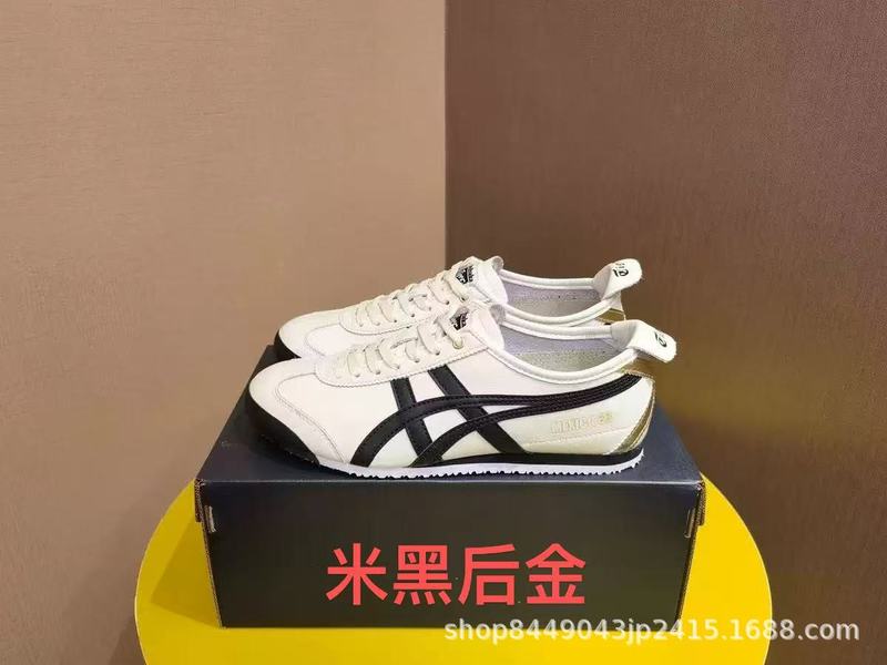 莆田皮面鬼塚虎ストラップ経典青年男女学生カップルレジャー運動ランニングシューズ|undefined