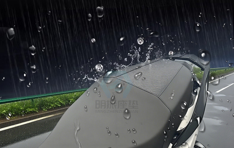 Mingzhen Guangyang H150 Seat Cushion Installation Rebound Seat Pad Waterproof Non-Destructive Motorcycle Shock-Absorbing High-Density Sponge Motorcycle Seat