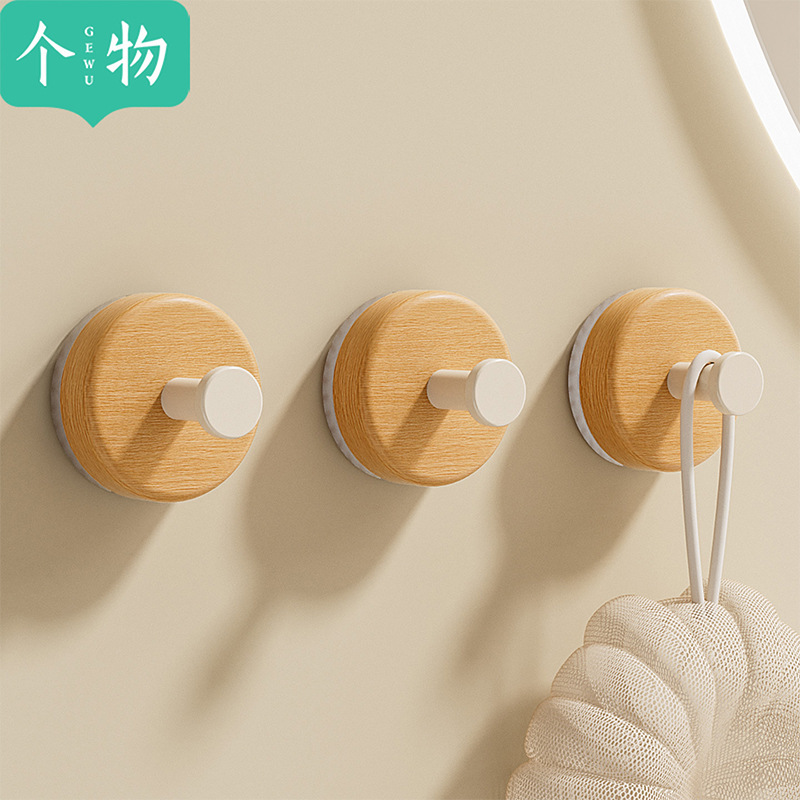 No-drill suction cup hook, strong adhesive, for hanging clothes, backpacks, keys, and hats behind the door or on the wall No-drill suction cup hook, strong adhesive, for hanging clothes, backpacks, keys, and hats behind the door or on the wall