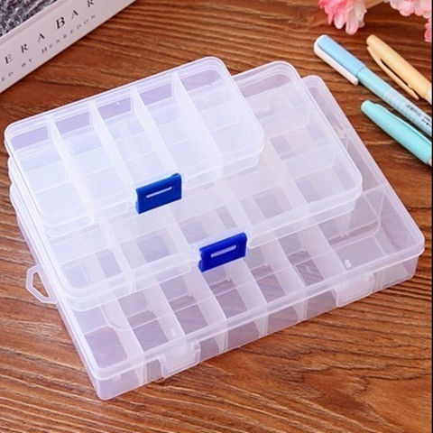 10-grid 15-grid detachable lure fisherman's tackle box accessories jewelry box AliExpress soft bait hard bait specialized