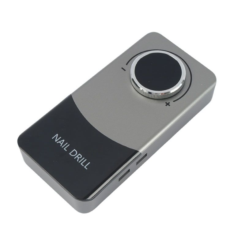 Máquina lijadora de uñas de almacenamiento de energía portátil, lijadora de uñas profesional de eliminación de uñas 45000 rpm, lijadora de uñas V9 de pulido