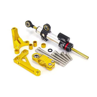 Honda CB1000R 2018-2023 steering — Motosiklet ləvazimatları və aksesuarları - cb1000r-2018-2023-titanium-ruler-gold-aluminum-alloy-damper