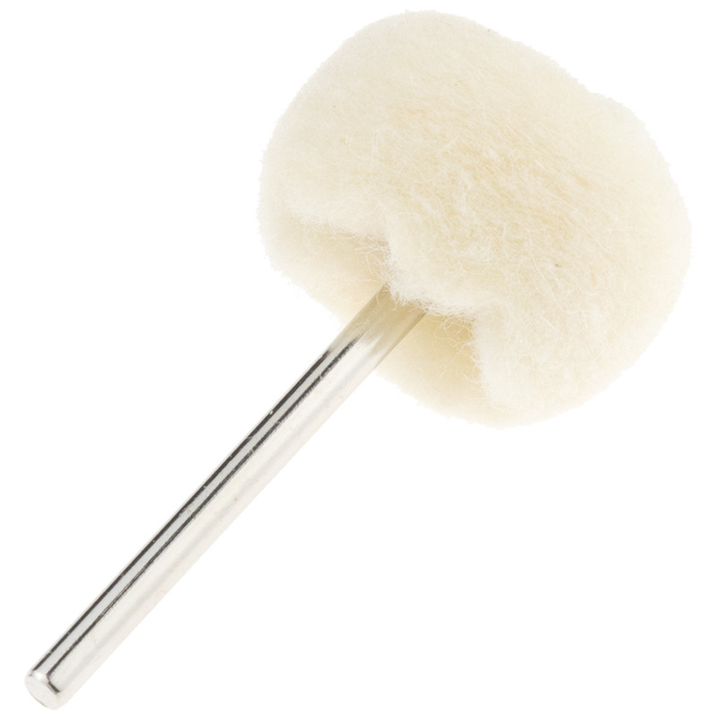 Mini cepillo de lana rueda de pulido cabeza de jade talla de madera tallado de olivo núcleo tallado pulido cepillo de limpieza