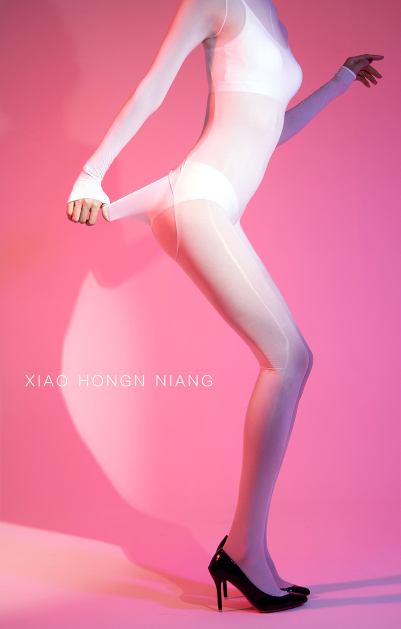 200kg back-off 912-PIN Super brillante transparente más tamaño calcetines de cuerpo completo calcetines de una sola pieza sexy todo incluido calcetines de fondo