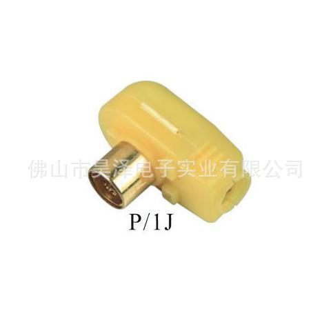 공장 직접 90 도 TV 남성 TV 팔꿈치 IEC 여성 F 빠른 플러그 F 빠른 케이블 TV