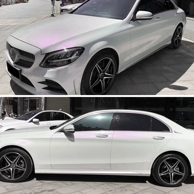 Car paint protective film Color-Changing Film Ppf, White to