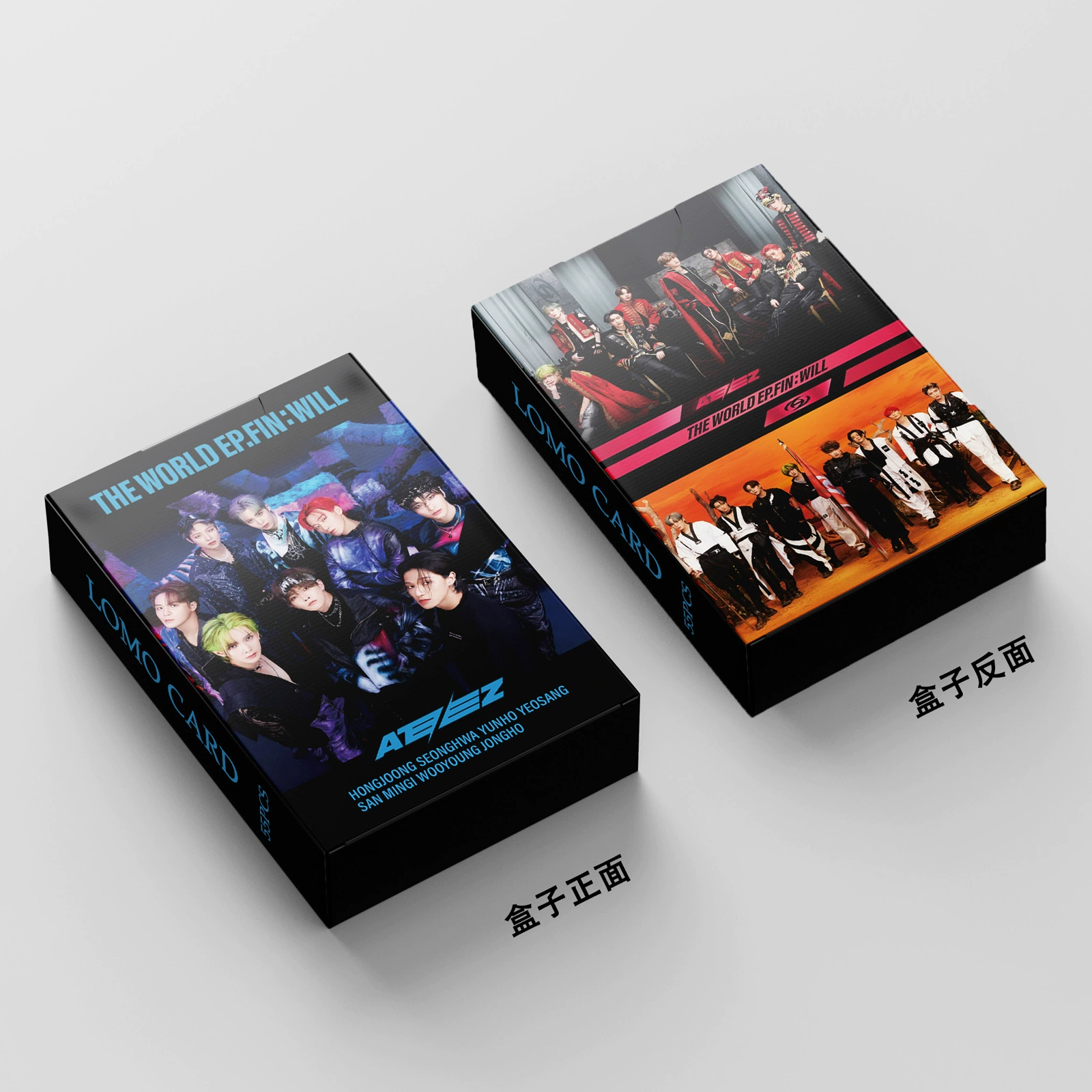 55 карта ATeez The World EP.FIN: Will карта Jinhongzhong Pu Xinghua