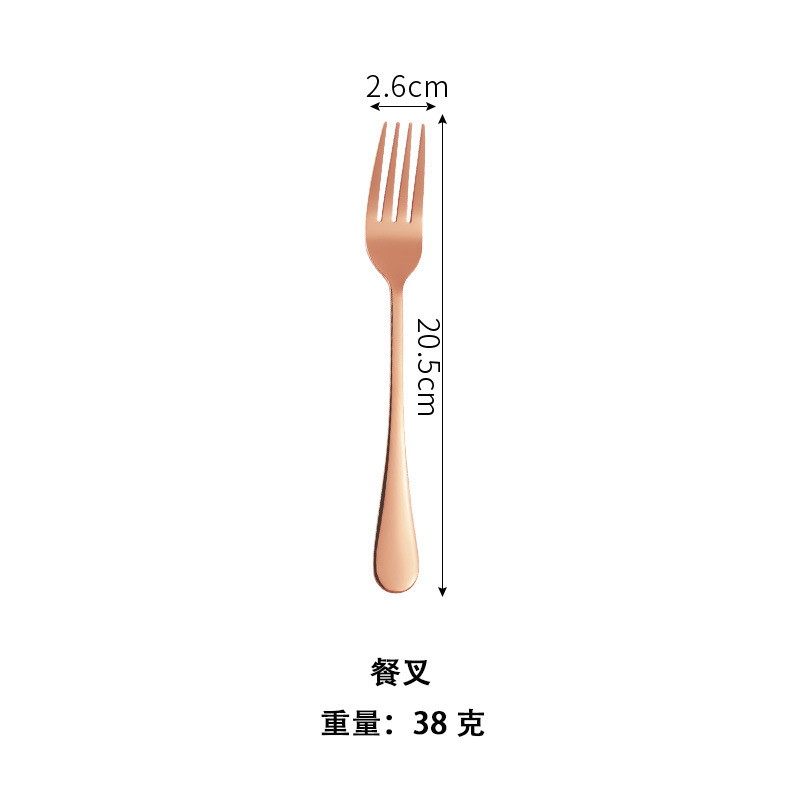 Caja de regalo transfronteriza 1010 vajilla de comida occidental Cuchillo, tenedor, cuchara, tenedor, vajilla de acero inoxidable, bistec, tenedor, tenedor, tenedor, cuchillo