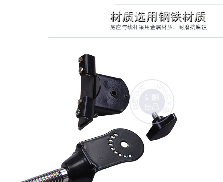 Car decorative antenna modification Antenna 1 m car clip edge clip lengthened 1.5 m car flagpole Universal