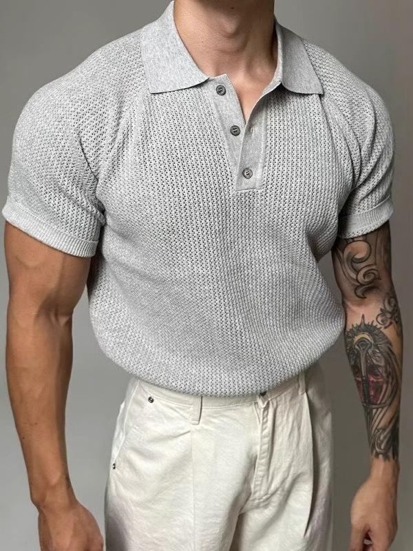 Knitted polo