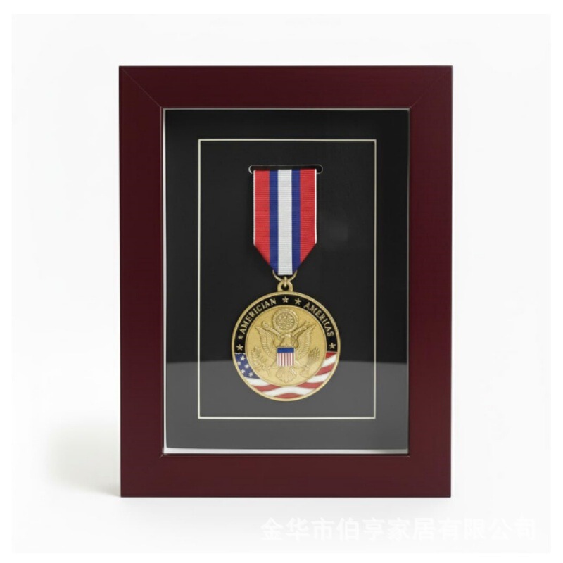 Medal Display Frame Marathon Medal Display Stand Photo Frame Display Stand Keep Honor Award Badge Storage Factory Direct Delivery