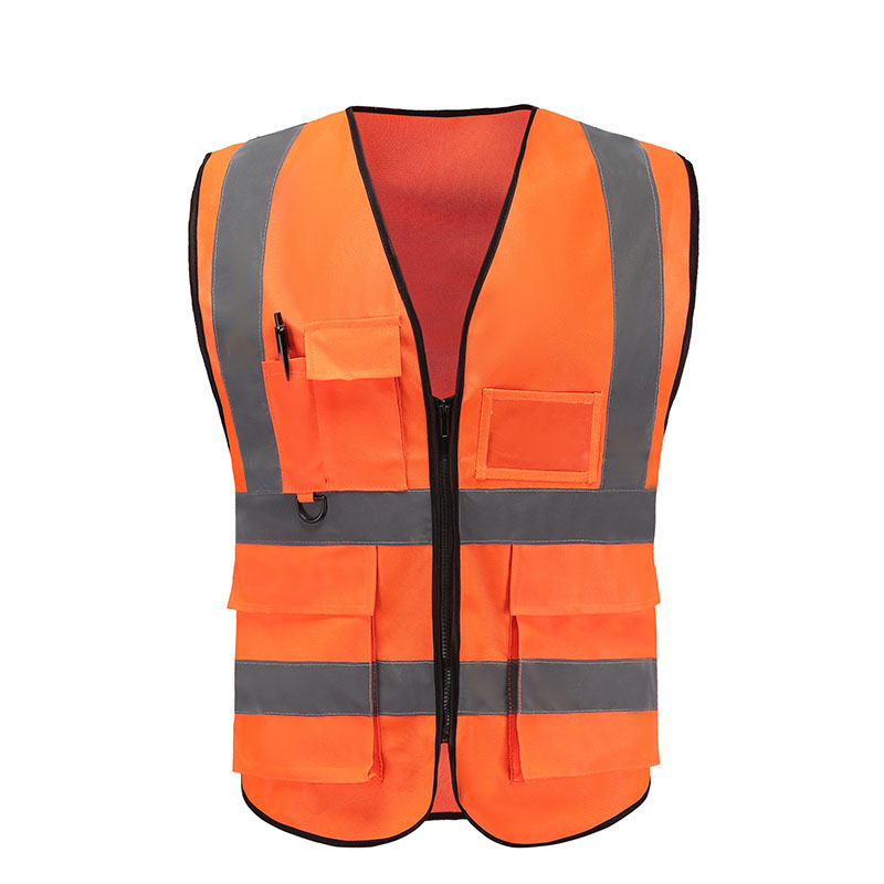 Trajes reflectantes chaleco de seguridad construcción de ingeniería de chaleco de impresión personalizada tráfico nocturno ropa de trabajo reflectante exterior