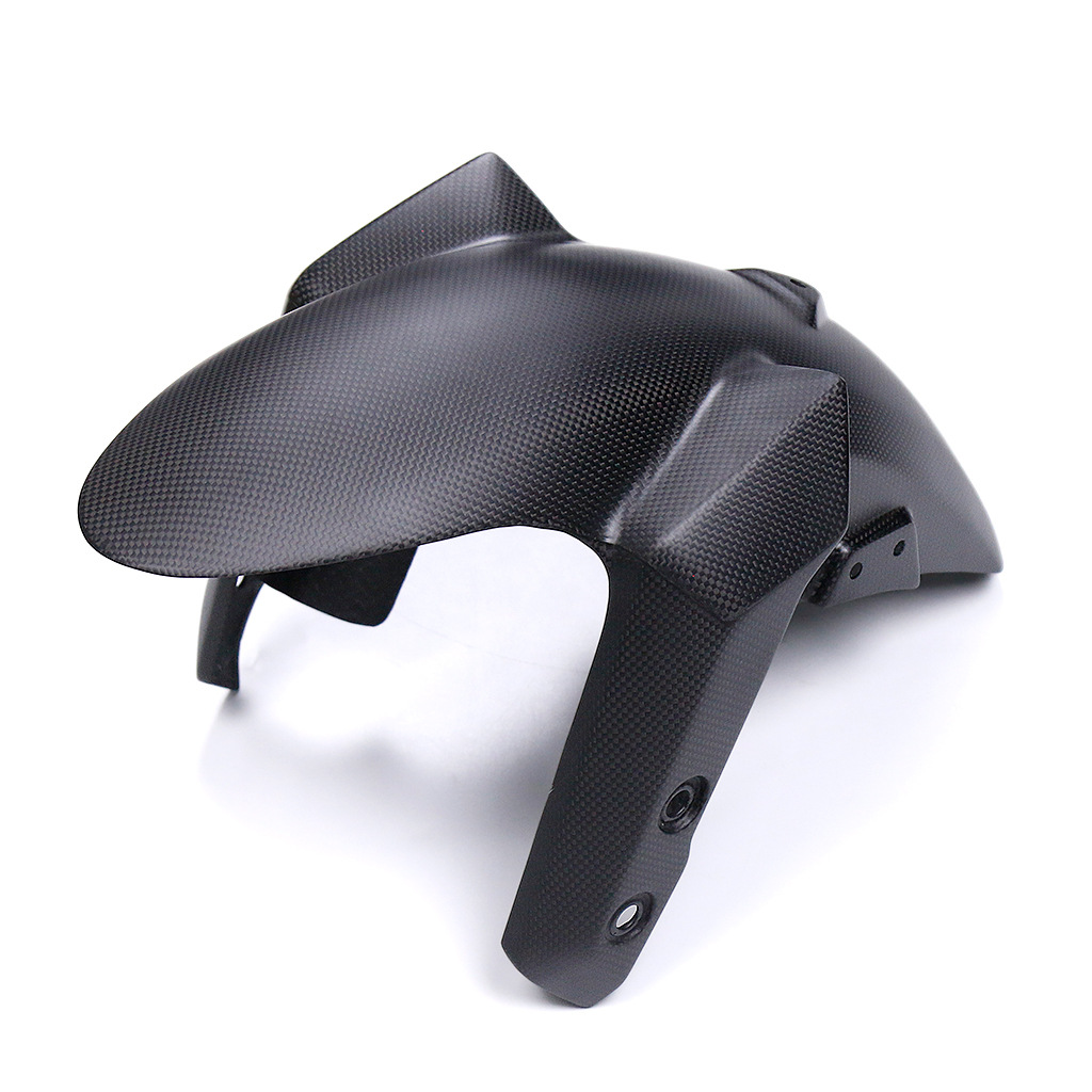 Suitable for YAMAHA Yamaha MT09 FZ09 motorcycle modified carbon fiber front fender soil removal plate shell