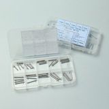 Полностью стальной полустальной переключатель, необработанные ушные часы, соединение с часами, подвижный стержень, аксессуары для ремешка, наконечники для часов из необработанной стали, 4 шт.