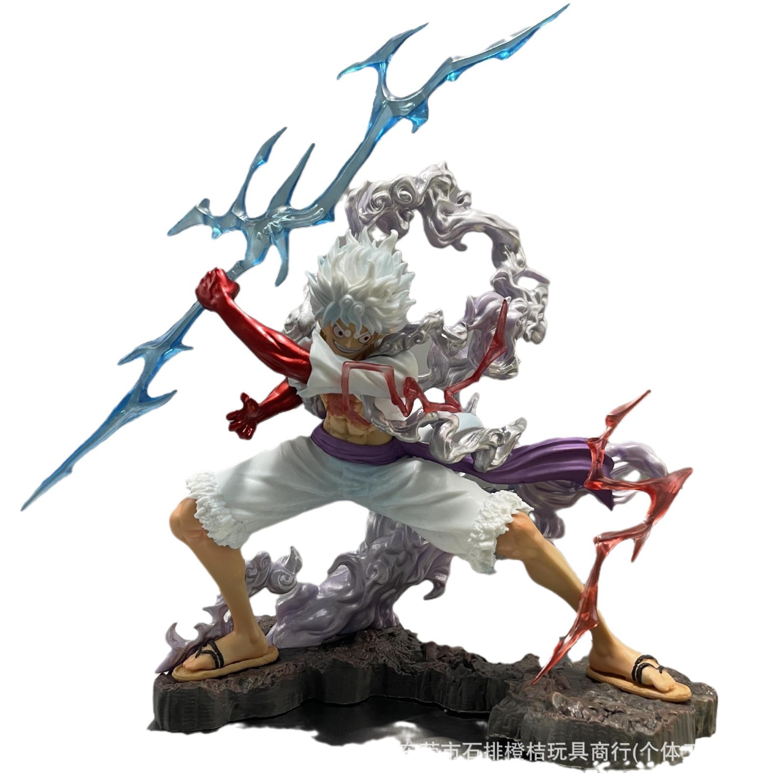 Figura de Anime de One Piece, WINK Quinta Marcha, Lightning Nika Luffy con Luz Adicional 2.0, Versión Brillante, Venta al por Mayor