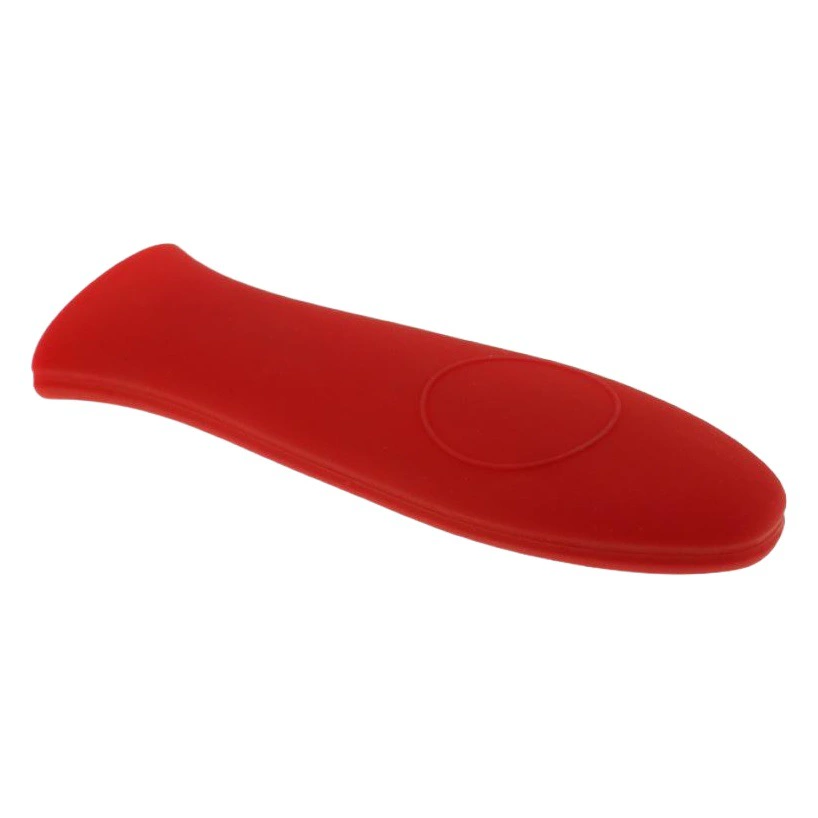 Утолщенная силиконовая ручка для кастрюли, теплоизоляционная крышка, чугунная сковорода, противоскользящая силиконовая крышка для ручки для кастрюли, устойчивая к высоким температурам крышка ручки