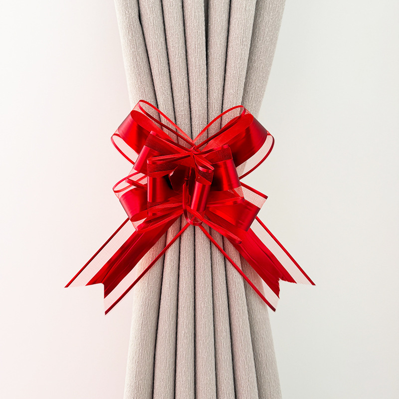 Heji festivo boda romántica decoración del coche boda decoración del coche arco coche tire flor cinta boda Boda boda suministros de la boda