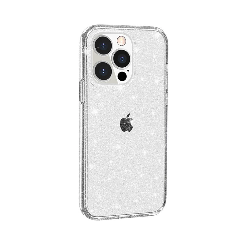 Чехол для телефона Apple iPhone 16 совместимый, защита от падений, блестящий прозрачный дизайн